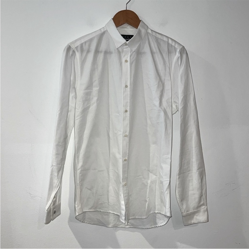 The Kooples White Oxford Shirt